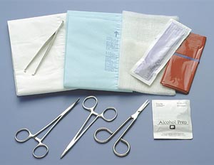 Busse Deluxe Facial Wound Closure Instrument Tray 757