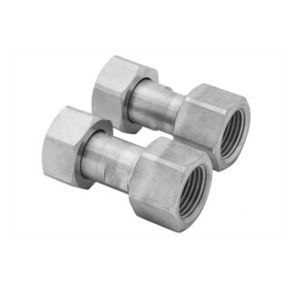 Julabo SKU # 8890055 Connectors-Valves-Adaptors - Adapters M24x1.5 female to NPT 1-2 female pair *** 1 PAIR