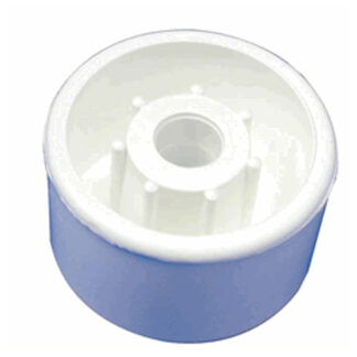 MJM International SKU # R-FITTING-1-1/4-CASTER-END-CAP --- Speciality Carts