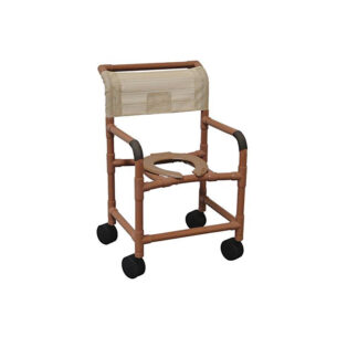 MJM International SKU # 122-5TL-SQ-PAIL-DDA-SSDE-SFS --- MID-SIZE SHOWER CHAIRS *** 1 EACH