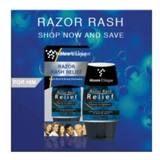 Moore Unique - SKU # Razor Rash Relief -- Razor Rash Relief Cream