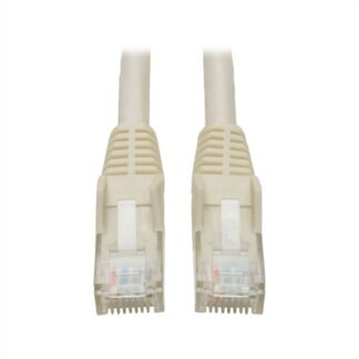 1' Cat6 Patch Snagless White