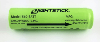 Rechargeable Lithium-Ion Battery for Select Nightstick Flashlights - 560-BATT
