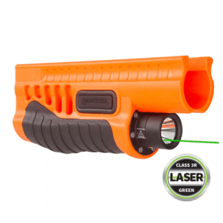 Shotgun Forend Light w/ Laser for Mossberg 500/590/Shockwave - Orange - SFL-12GL