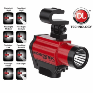 FORTEM - Intrinsically Safe Helmet-Mounted Dual-Light Flashlight - XPP-5466R