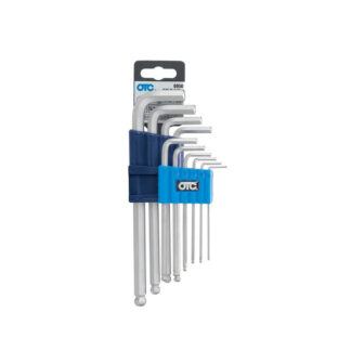 OTC Tools SKU # 6950 - 10 PC FRACTIONAL HEX L-KEY SET - 1 EACH