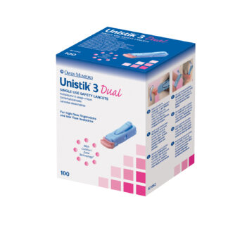 Owen Mumford Unistik 3 Pre-set Single Use Safety Lancets At1062