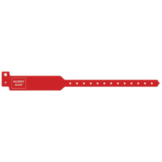 Medical Id Solutions Tri-laminate Alert Wristbands 3204-aa