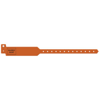 Medical Id Solutions Tri-laminate Alert Wristbands 3205-aa