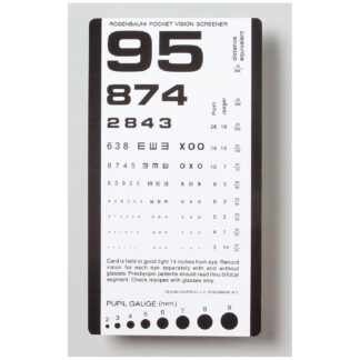 Dukal Tech-med Eye Charts 3053