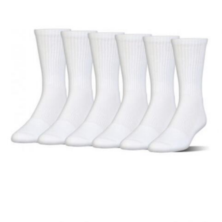 Youth UA Charged Cotton 2.0 Crew - 6-Pack - 730-U3221P6-170