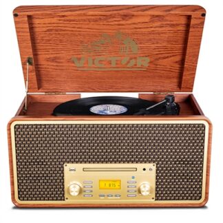 VICTOR 8 in 1 Turntable BT
