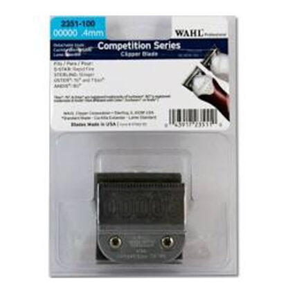 Wahl SKU # 2351-100 - Competition Series Blade - 00000  .4mm *** CASE OF 12 EACH