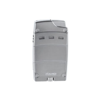 Xikar SKU # 577SL -- Torch Lighter *** Ultra Mag Single Jet Silver - Lifetime Warranty *** 1 EACH - PreFilled with XiKar Brand Butane