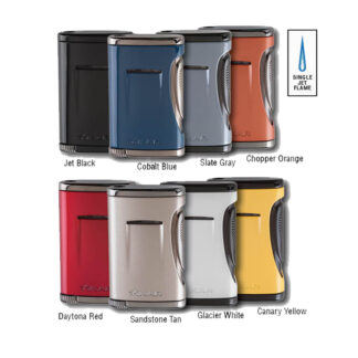 Xikar SKU # 541BL -- Torch Lighter *** Xidris Single Jet Cobalt Blue - NEW - Lifetime Warranty *** 1 EACH - PreFilled with XiKar Brand Butane