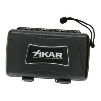 Xikar SKU # 215XI -- Travel Humidors *** 15 count Black XI - Case of 6 - Lifetime Warranty  *** 1 CASE OF 6