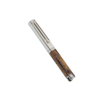 Xikar SKU # 596BU -- Pipe Lighter *** Scribe Single Jet Burlwood - Lifetime Warranty *** 1 EACH - PreFilled with XiKar Brand Butane