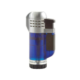 Xikar SKU # 527BL -- Torch Lighter *** Tech Triple Blue - Lifetime Warranty  *** 1 EACH - PreFilled with XiKar Brand Butane