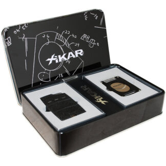 Xikar SKU # 907BK -- Cutter / Lighter Combos *** Ultra Combo Black - Lifetime Warranty  *** 1 EACH - PreFilled with XiKar Brand Butane