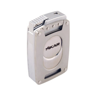 Xikar SKU # 907SL -- Cutter / Lighter Combos *** Ultra Combo Silver - Lifetime Warranty  *** 1 EACH - PreFilled with XiKar Brand Butane