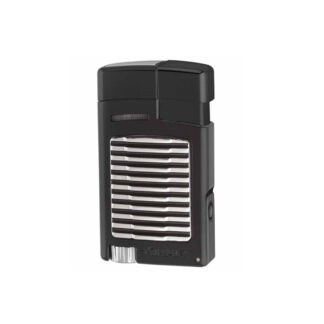 Xikar SKU # 523BK -- Torch Lighter *** Forte Single Jet Black - Lifetime Warranty  *** 1 EACH - PreFilled with XiKar Brand Butane