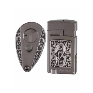 Xikar SKU # 915WW -- Cutter / Lighter Combos *** Caliber Collection - Lifetime Warranty *** 1 EACH - PreFilled with XiKar Brand Butane