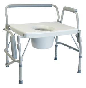 Graham Field Lumex Imperial Collection Drop-arm Three-in-one Commode 6438a