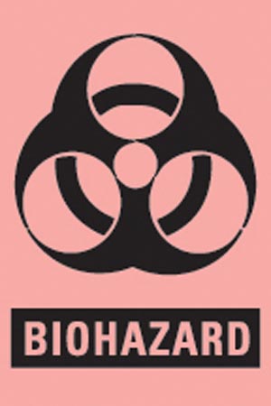 Timemed Hazard Communication Labels Bh-405