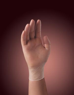 Halyard Synthetic Vinyl Gloves - Powder Free 55030