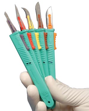 Myco Disposable Reli-cut Safety Scalpels 6008tr-12
