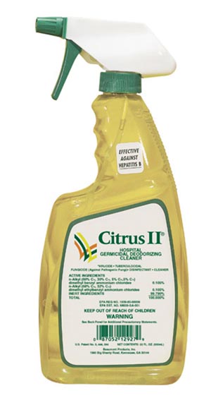 Beaumont Citrus Ii Germicidal Deodorizing Cleaner 633712927