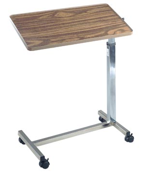 Drive Medical Deluxe Tilt Top Overbed Table 13008