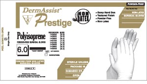 Innovative Prestige Dhd Powder-free Latex Surgical Gloves 139850