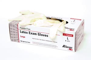 Pro Advantage Latex Powder-free Exam Gloves P359105