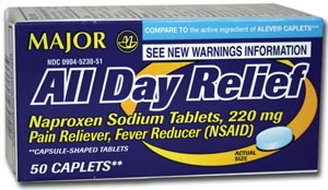Major Analgesic Caplets 700669