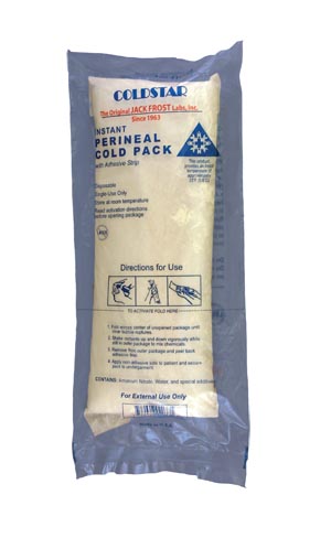 Coldstar Soft Weave Instant Therapy Perineal Pack 411204