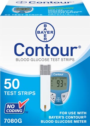 Ascensia Contour Blood Glucose Monitoring System 7080g