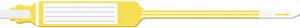 Medical Id Solutions Self Adhesion Insert Wristbands - Tri-laminate 7446