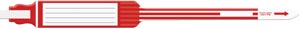 Medical Id Solutions Self Adhesion Insert Wristbands - Tri-laminate 7544