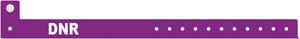 Medical Id Solutions Tri-laminate Alert Wristbands 3307dnr