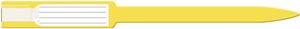 Medical Id Solutions 10" Self Adhesion Insert Wristbands - Soft Vinyl 8546c