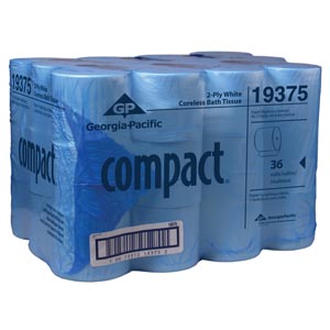 Georgia-pacific Compact Coreless Bathroom Tissue 19375
