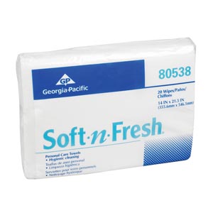 Georgia-pacific Soft-n-fresh Patient Care Disposable Towels 80538