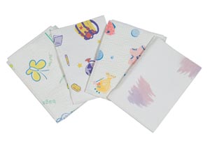 Tidi 2-ply Tissue/poly Towel & Bib 981613