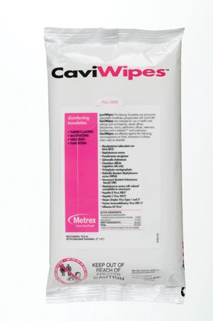 Metrex Caviwipes Disinfecting Towelettes 13-1224