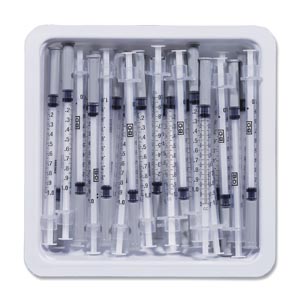 Bd Precisionglide Allergist Trays 305536