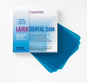 Crosstex Dental Dams 19301