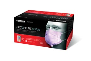 Crosstex Securefit Isofluid Face Mask Gcipksf