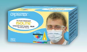 Crosstex Isolite Earloop Mask Gclpk
