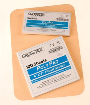 Crosstex Mixing Pads - Poly Coated Kpad66